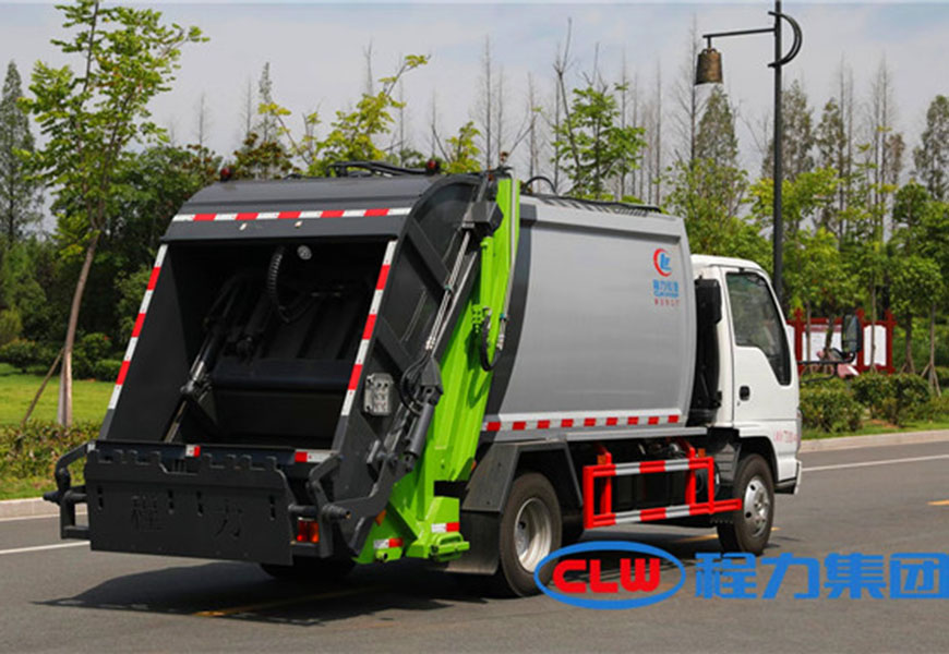五十鈴6方壓縮垃圾車(chē)
