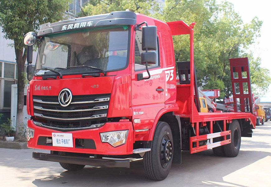 國六東風(fēng)D3單橋平板運(yùn)輸車