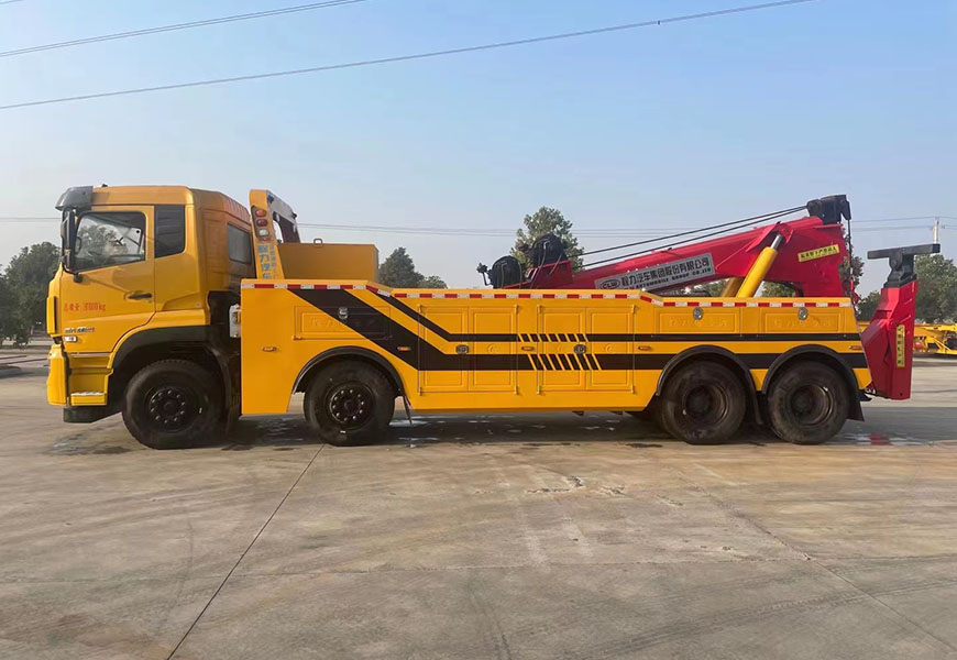 國(guó)六東風(fēng)天龍前四后八一拖一清障車