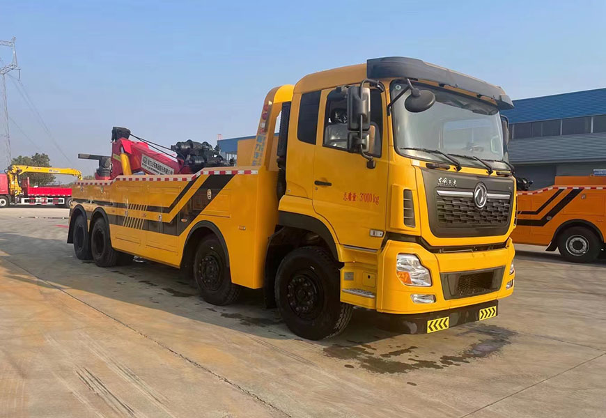 國(guó)六東風(fēng)天龍前四后八一拖一清障車