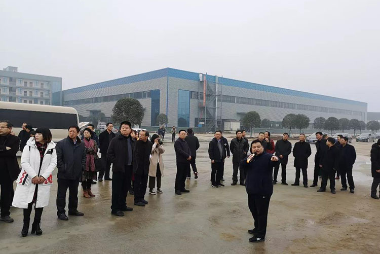 隨州市委、市人大代表團蒞臨程力集團商用車產(chǎn)業(yè)園視察